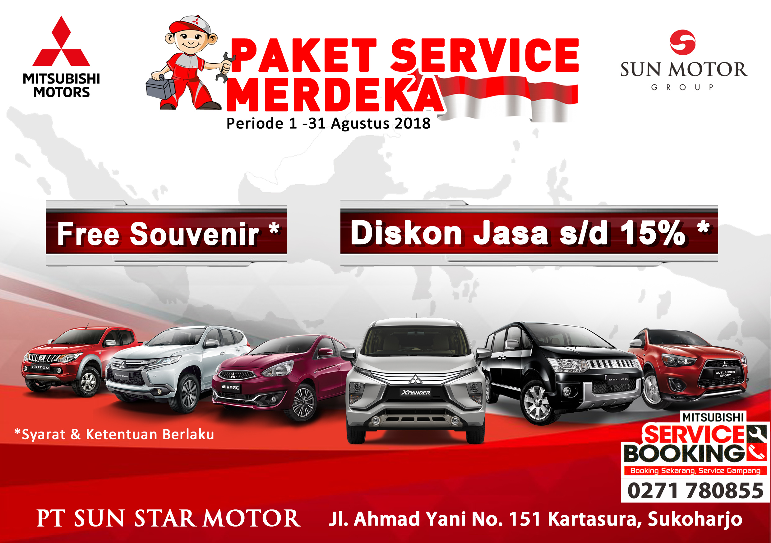PAKET SERVICE MERDEKA